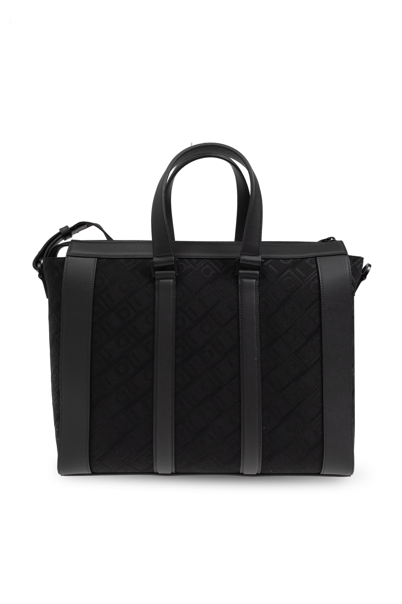 Salvatore Ferragamo ビジネスバッグ 黒 Salvatore Ferragamo ビジネスバッグ - 黒 【古着】【中古】